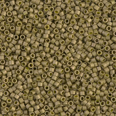 MIYUKI #11 DB 371 - Matte Metallic Olive Gold Luster - 5 gms