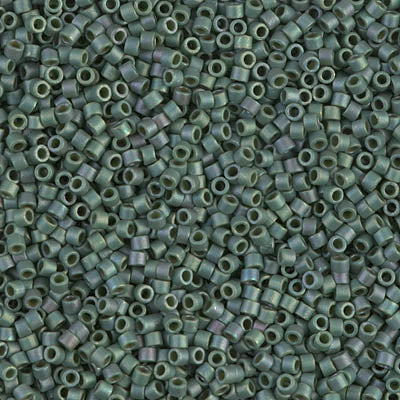 MIYUKI #11 DB 373 - Matte Metallic Leaf Green Luster - 5 gms