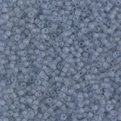 MIYUKI #11 DB 381 - Matte Transparent Shadow Grey - 5 gms