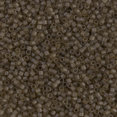 MIYUKI #11 DB 384 - Matte Transparent Smoky Quartz - 5 gms