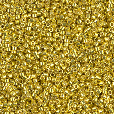 MIYUKI #11 DB 424 - Galvanised Dark Yellow Dyed - 5 gms