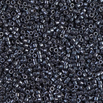 MIYUKI #11 DB 453 - Nickel Plated Dyed Dark Gunmetal - 5 gms
