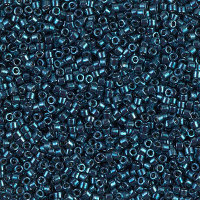 MIYUKI #11 DB 459 - Nickel Plated Dyed Dark Teal - 5 gms