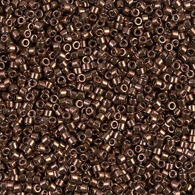 MIYUKI #11 DB 460 - Nickel Plated Dyed Rose Gold - 5 gms