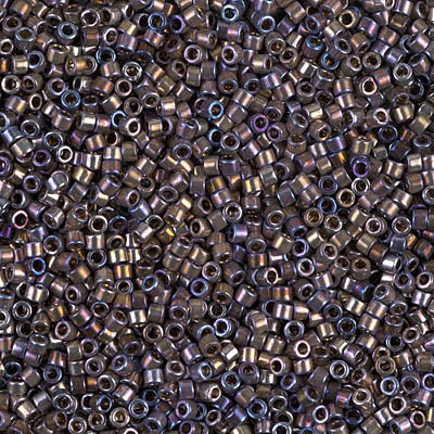 MIYUKI #11 DB 542 / 509 - Palladium Amethyst Gold Iris - 5 gms