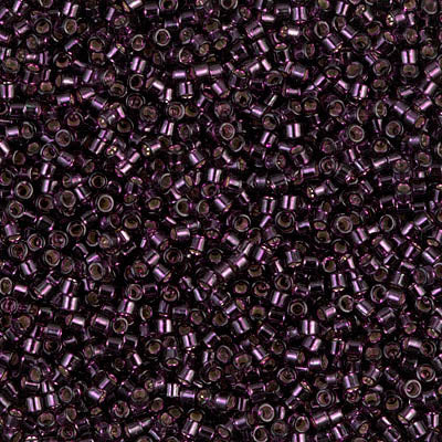 MIYUKI #11 DB 611 - Silver Lined Dyed Wine - 5 gms