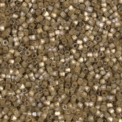 MIYUKI #11 DB 671 - Silver Lined Variegated Taupe - 5 gms
