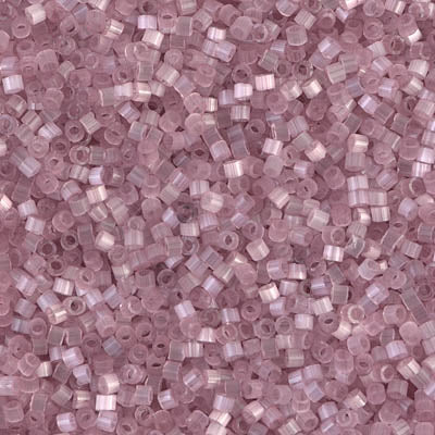 MIYUKI #11 DB 678 - Antique Rose Silk Satin - 5 gms