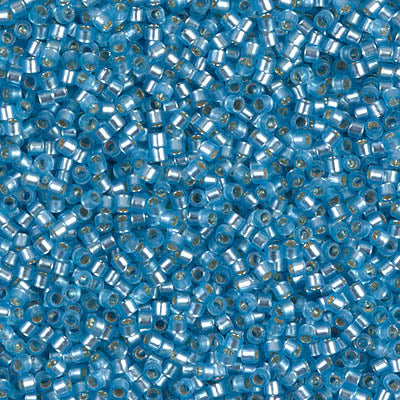 MIYUKI #11 DB 692 - Semi Matte Silver Lined Sky Blue - 5 gms