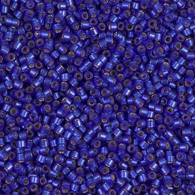 MIYUKI #11 DB 696 - Semi Matte Silver Lined Cobalt - 5 gms