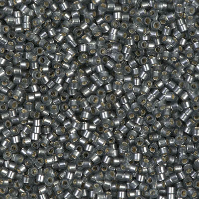 MIYUKI #11 DB 697 - Semi Matte Silver Lined Grey - 5 gms – The Beading ...