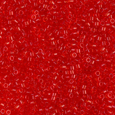 MIYUKI #11 DB 704 - Transparent Red Orange - 5 gms