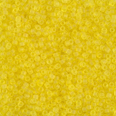 MIYUKI #11 DB 743 - Matte Transparent Yellow - 5 gms