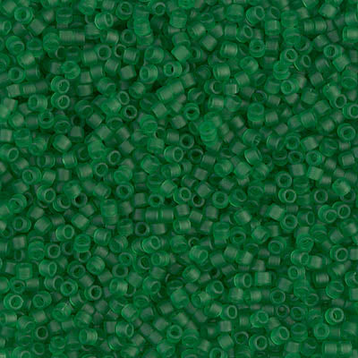 MIYUKI #11 DB 746 - Matte Transparent Green - 5 gms