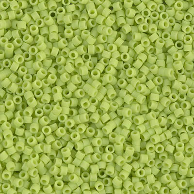 MIYUKI #11 DB 763 - Matte Opaque Chartreuse - 5 gms