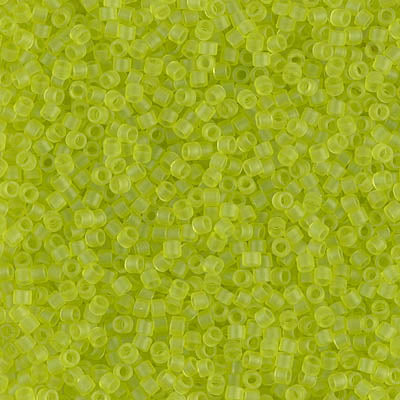 MIYUKI #11 DB 766 - Matte Transparent Chartreuse - 5 gms
