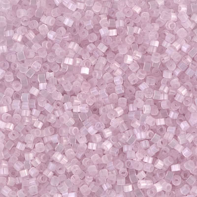 MIYUKI #11 DB 820 - Light Pink Silk Satin - 5 gms
