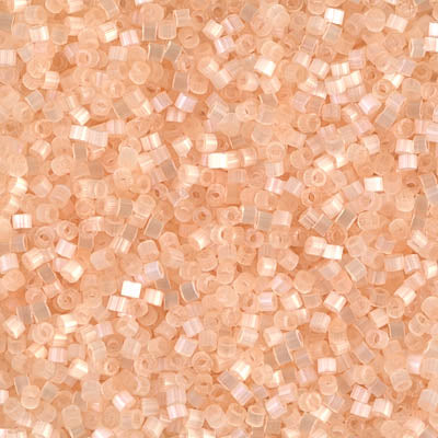 MIYUKI #11 DB 821 - Light Peach Silk Satin - 5 gms