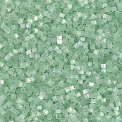 MIYUKI #11 DB 828 - Pale Green Silk Satin - 5 gms