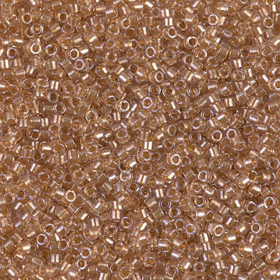 MIYUKI #11 DB 901 - Sparkling Gold Lined Crystal - 5 gms