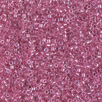 MIYUKI #11 DB 902 - Sparkling Rose Lined Crystal - 5 gms
