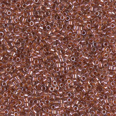 MIYUKI #11 DB 915 - Sparkling Ginger Lined Crystal - 5 gms
