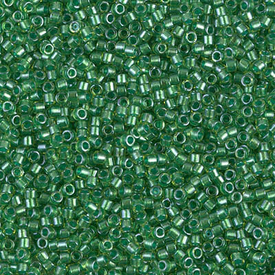 MIYUKI #11 DB 916 - Sparkling Light Green Lined Chartreuse - 5 gms