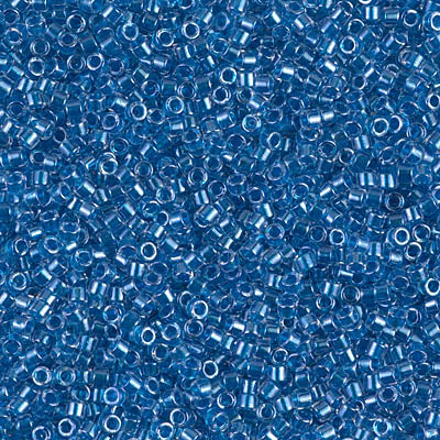 MIYUKI #11 DB 920 - Sparkling Cerulean Clue Lined Crystal - 5 gms