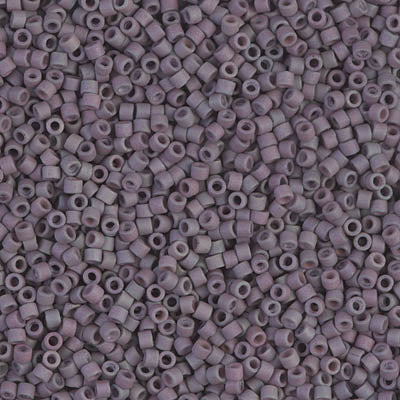 MIYUKI #11 DB 1062 - Matte Metallic Purple / Sage AB - 5 gms
