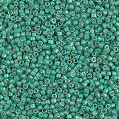 MIYUKI #11 DB 1182 - Galvanised Semi Frosted Dark Mint - 5 gms
