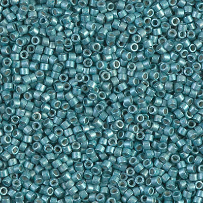 MIYUKI #11 DB 1183 - Galvanised Semi Frosted Dark Aqua - 5 gms