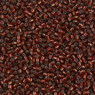 MIYUKI #11 DB 1202 - Silver Lined Dark Cranberry - 5 gms