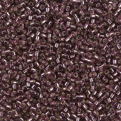MIYUKI #11 DB 1204 - Silver Lined Mauve - 5 gms