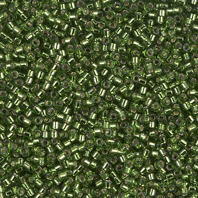 MIYUKI #11 DB 1207 - Silver Lined Olive - 5 gms