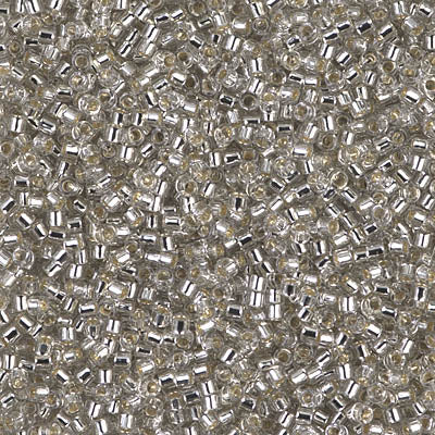 MIYUKI #11 DB 1211 - Silver Lined Grey Mist - 5 gms