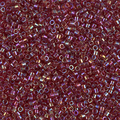 MIYUKI #11 DB 1242 - Transparent Dark Cranberry AB - 5 gms