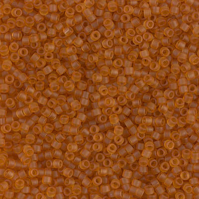 MIYUKI #11 DB 1261 - Matte Transparent Marigold - 5 gms