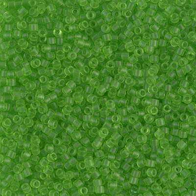 MIYUKI #11 DB 1266 - Matte Transparent Lime - 5 gms