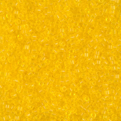 MIYUKI #11 DB 1301 - Dyed Transparent Light Yellow - 5 gms
