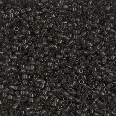 MIYUKI #11 DB 1319 - Dyed Transparent Dark Grey - 5 gms