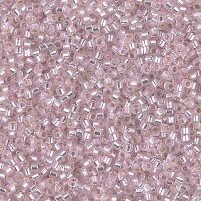 MIYUKI #11 DB 1335 - Dyed Silver Lined Light Pink - 5 gms