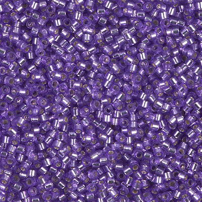 MIYUKI #11 DB 1347 - Dyed Silver Lined Lilac - 5 gms