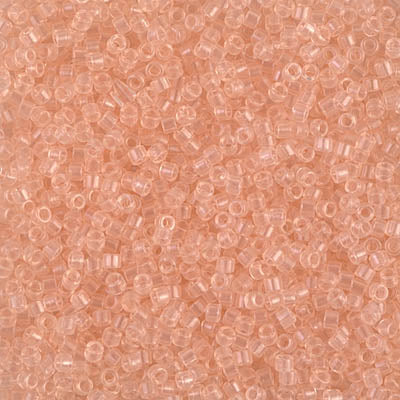 MIYUKI #11 DB 1410 - Transparent Pale Peach - 5 gms