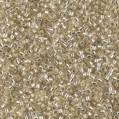 MIYUKI #11 DB 1432 - Silver Lined Pale Yellow - 5 gms