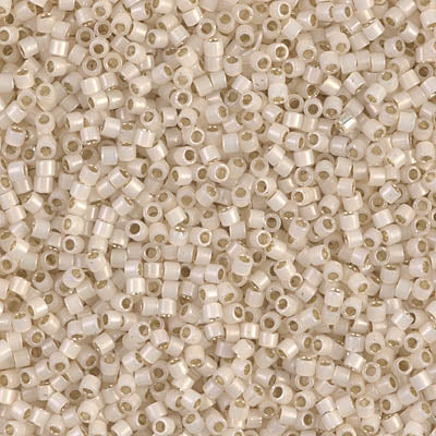 MIYUKI #11 DB 1451 - Silver Lined Pale Cream Opal - 5 gms