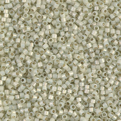 MIYUKI #11 DB 1453 - Silver Lined Pale Lime Opal - 5 gms