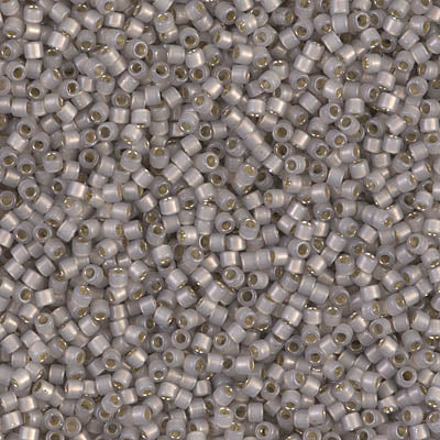 MIYUKI #11 DB 1456 - Silver Lined Light Taupe Opal - 5 gms