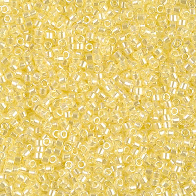 MIYUKI #11 DB 1471 - Tranparent Pale Yellow Luster - 5 gms