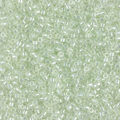 MIYUKI #11 DB 1474 - Tranparent Pale Green Mist Luster - 5 gms