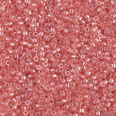 MIYUKI #11 DB 1481 - Tranparent Salmon Luster - 5 gms